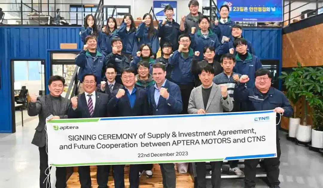 Aptera secures multimillion-dollar supply deal and investment for solar EV battery packs