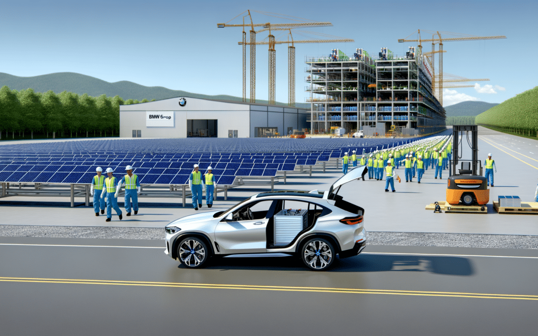BMW Group Breaks Ground on New High-Voltage Battery Assembly Factory in South Carolina.